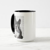 Mug Boston Terrier, Formal Hound et Casquette (Devant gauche)