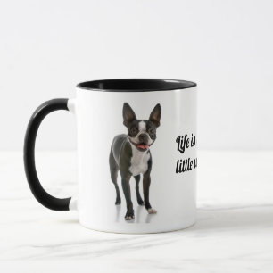 Mug Boston Terrier - La vie est meilleure