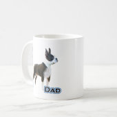 Mug Boston Terrier Papa 4 (Devant gauche)