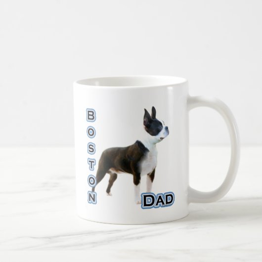 Mug Boston Terrier Papa 4 (Droite)