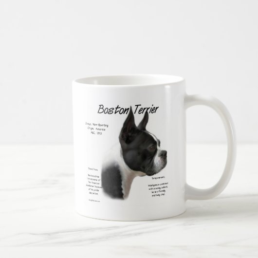 Mug Boston Terrier rencontre la race (Droite)