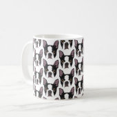 Mug Boston Terriers sur la Musique (Devant gauche)