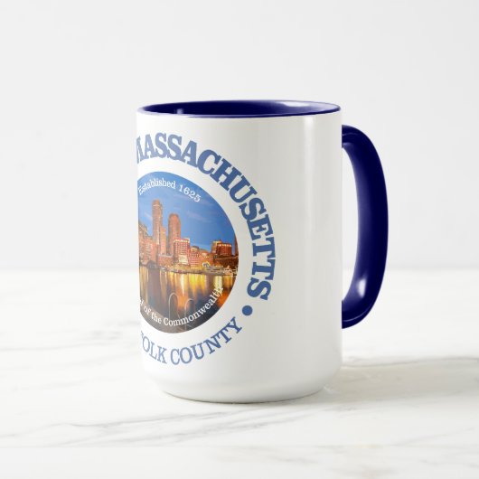 Mug Boston (villes) (Devant droit)