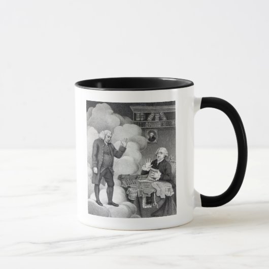 Mug Boswell et le fantôme de Samuel Johnson (Droite)