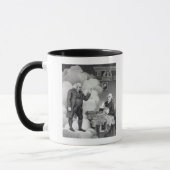 Mug Boswell et le fantôme de Samuel Johnson (Gauche)