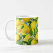 Mug Botanical Citrus & Medicine Illustration (Gauche)