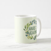 Mug Botanical Hard of Hearing Green Deafness (Devant droit)