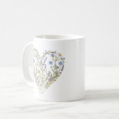 Mug Botanical Heart Apothecary Pharmacy Flower (Devant gauche)