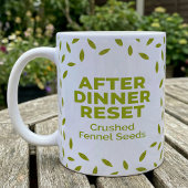 Mug Botanical Pantry Label Fennel Recipe