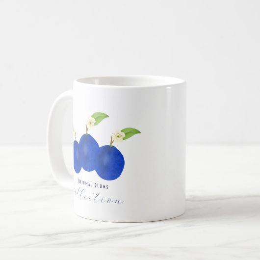 Mug Botanical Plums Collection (Devant gauche)