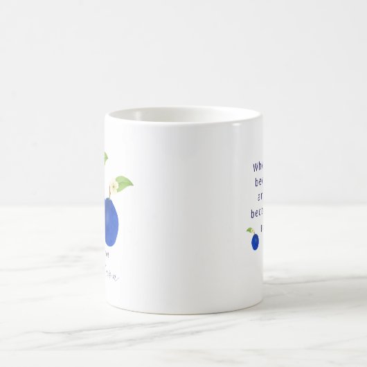 Mug Botanical Plums Collection (Centre)