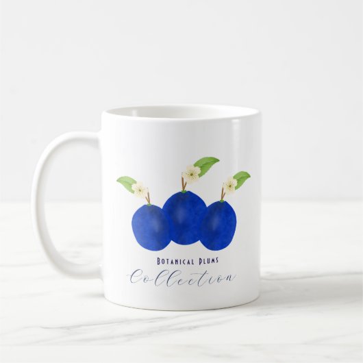 Mug Botanical Plums Collection (Gauche)