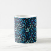 Mug botanique à feuilles bleues (Centre)