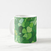 Mug Botanique à feuilles vertes (Devant gauche)
