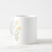 Mug botanique Ciboulette en fleurs (Devant gauche)