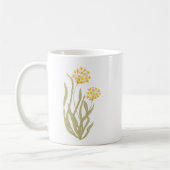 Mug botanique Ciboulette en fleurs (Gauche)