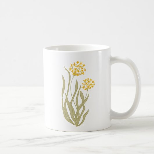 Mug botanique Ciboulette en fleurs (Droite)