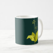 Mug Botanique d'ail sauvage Plante vert (Devant droit)