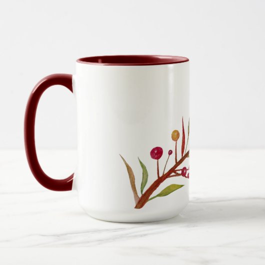 Mug botanique d'automne (Gauche)