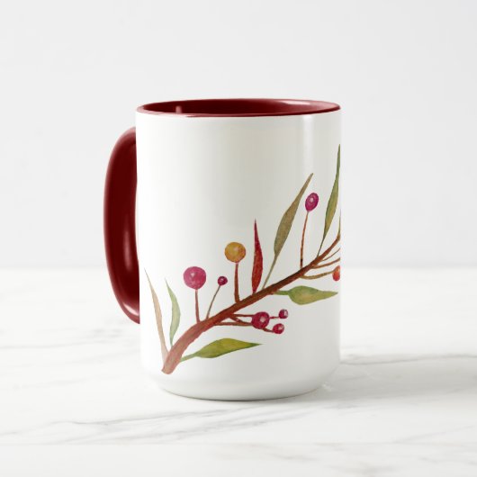 Mug botanique d'automne (Devant gauche)