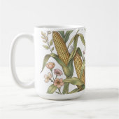 Mug Botanique de tige de maïs vintage (Gauche)