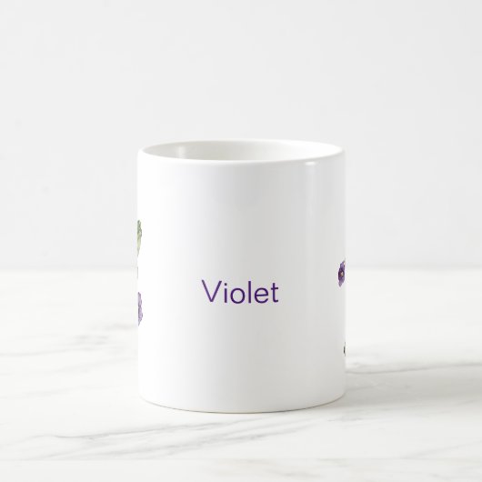 Mug botanique de violet (Centre)