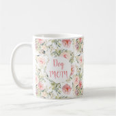 Mug Botanique florale d'aquarelle moderne (Gauche)