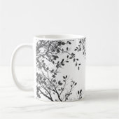 Mug Botanique Noir Blanc (Gauche)
