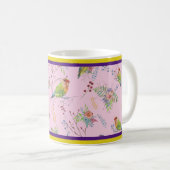 Mug Botanique oiseaux (Devant droit)