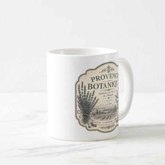 mug botanique provence (Devant droit)