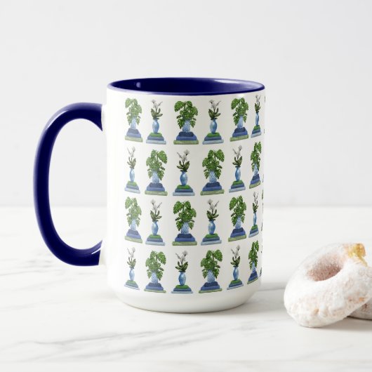 Mug Botaniques et Livres (Avec donut)