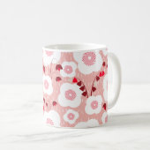 Mug Botaniques neutres - Poppies roses (Devant droit)