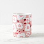 Mug Botaniques neutres - Poppies roses (Centre)