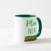 Mug Botaniste de jardinage drôle nerd de plante (Devant droit)