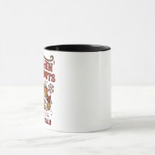 Mug Botillons de Noël Cowboy de l'Ouest drôle (Centre)