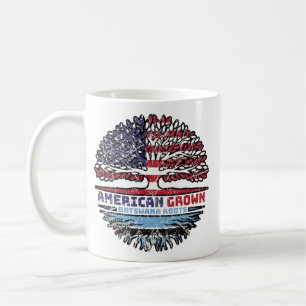 Mug Botswana Batswana American États-Unis Tree Roots