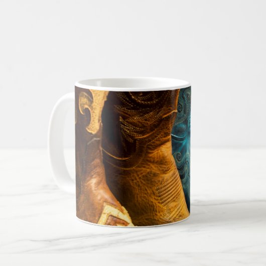 Mug Bottes de cowboy à vendre, Arizona (Devant gauche)