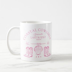 Mug Bottes de cowgirl côtière enterrement de vie de je