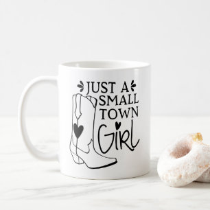Mug Bottes de Cowgirl, Fille de Campagne Amoureuse de