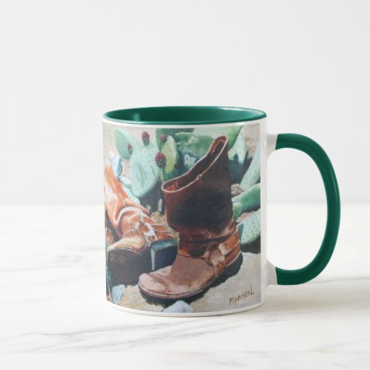 Mug Bottes et cactus (Droite)