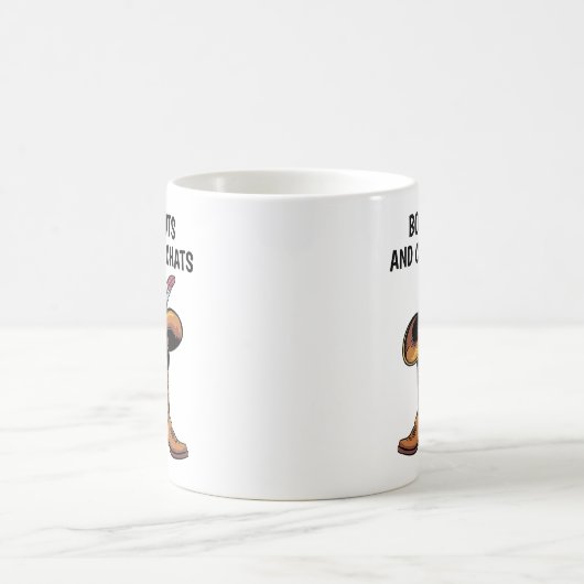 Mug Bottes et Casquette de cowboy (Centre)