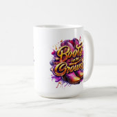 Mug Bottes sur le sol : Bottes d'aquarelle (Devant droit)