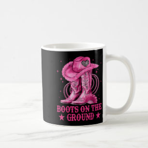 Mug Bottes Sur Le Terrain Boot Cowboy Western Cowgirl