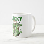 Mug Bottes Western Lucky Girl Saint-Patrick (Devant droit)