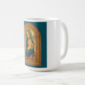 Mug Botticelli (1445-1510) Madonna & Child Enthroned (Devant droit)