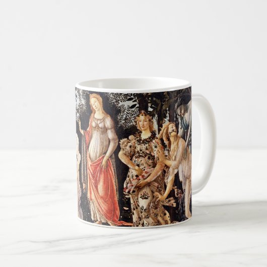 Mug Botticelli - La Primavera Spring (Devant droit)