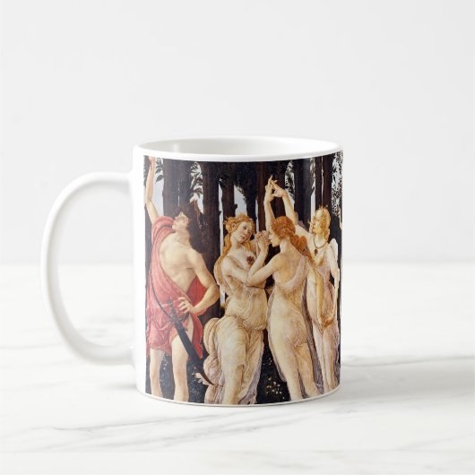 Mug Botticelli - La Primavera Spring (Gauche)
