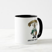 Mug Botto Ancient Wisdom Wizard Magic Potion Owl Retro (Devant droit)