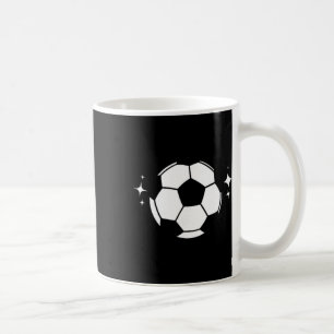 Mug Bottons le ballon - Devant et derrière, Maman foot