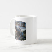 Mug Botweiler Photographique – Rottweiler Robot Drôle (Devant gauche)